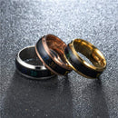 8Mm Mood Rings For Lovers Color Changing Temperature Celsius Display Novelt I3Q9