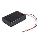 2 Pcs Wired ON/OFF Switch 3 x AA 4.5V Battery Holder Case w Cover