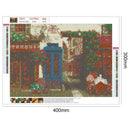 5D DIY Square Full Drill Diamond Painting Cross Stitch Art Kit (Scenery02)