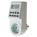 7 Day Digital LCD Electronic Plug-in Programmable 12/24 Hour Timer Switch  A