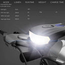 400 Lumen Smart Road Bike Front Light USB Induction Flashlight For Bicycle  T2W5