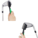 Golf Brush Retractable Zipper Aluminum Carabiner, Lightweight and Ergonomic