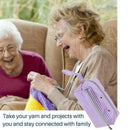 Multi-Functional Durable Storage Bag, Large Compartment For Knitting Needle