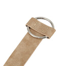 Women Leather Belt Round Buckle Belts Female Leisure Jeans Wild Without Pin