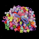 3-5mm Plastic Beads Assorted Colour Children Kids DIY Craft Supplies Lot