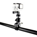 Super Clamp + 1/4" Thread Ball Head for Cameras Lights Umbrellas Hook Shelve