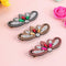 3pcs Butterfly Rhinestone Hair Clip DIY Crystal Bowknot Barrettes (Style 2)