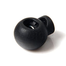 10xMini Round Ball Cord lock Toggles Stops Drawstring Rope Cord Locks Fashion