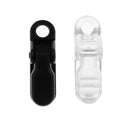 20 Pieces Plastic Tie Down Emergency Awning Set Tarp Clip Tent Clamp Black