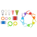 DIY Knitting Tools Kit Gourd Pins Split Ring Markers Needles Protectors To%!