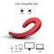 Y-12 Wireless Bluetooth Earphone Bone Conduction Earhook Headphone (Red)