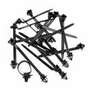 50PC Nylon Cable Tie Fastener Clips Car Loom Hose Clamp Fastening Zip Str PCR