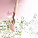 1Pcs Angled Blush Makeup Brush Contour Blusher Face Cheek Nose Loose Power  U7H5