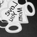 Bear Letter Cutting Dies Stencils Scrapbook Embossing DIY Craft Album Card