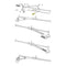2x RC Car Trunk RC Car Windshield Wipers RC Car Upgrades Parts Accessories