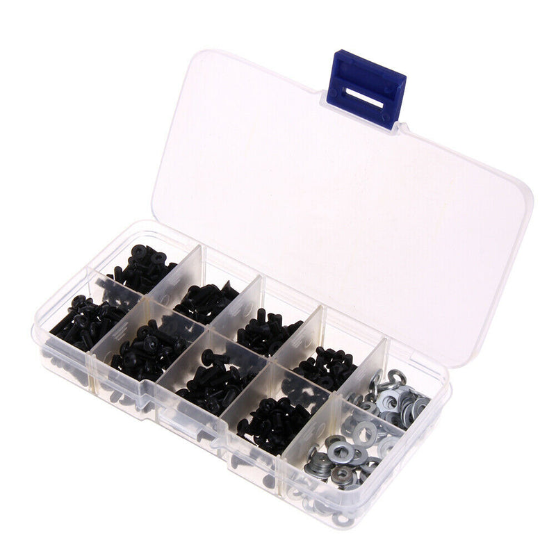340PCS Universal Screws Box Set for 1/10 HSP Remote Control RC Car