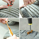 Car Tubeless Tyre Tire Puncture Repair Plug Kit Needle Patch Fix Repairing C7G1