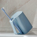 Useful Toothbrush Holder Dust-proof Toothpaste Stand Squeezer Suction Bathroom