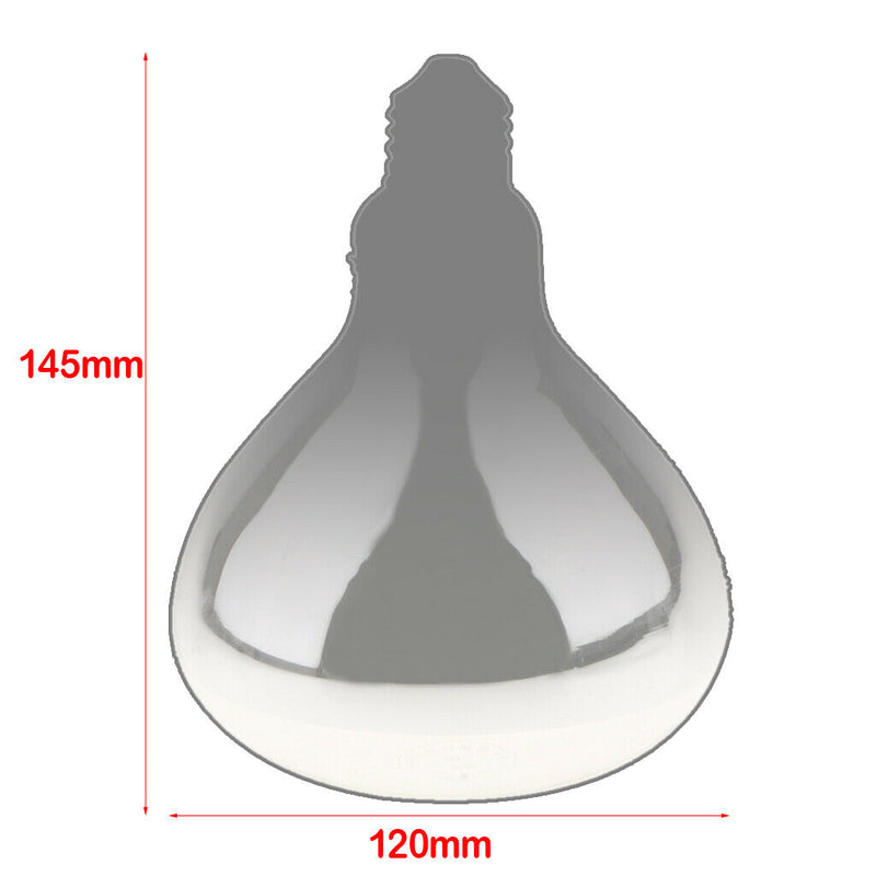 2xReptile Heat Lamp Lightbulb Infrared Heater Pig Sheep Breeding Heat Lamp Bulb