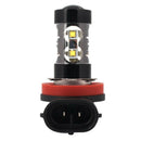 2-Pack High Power 50W Super Bright H11/H8 10-SMD Led Lights Bulbs For Car F