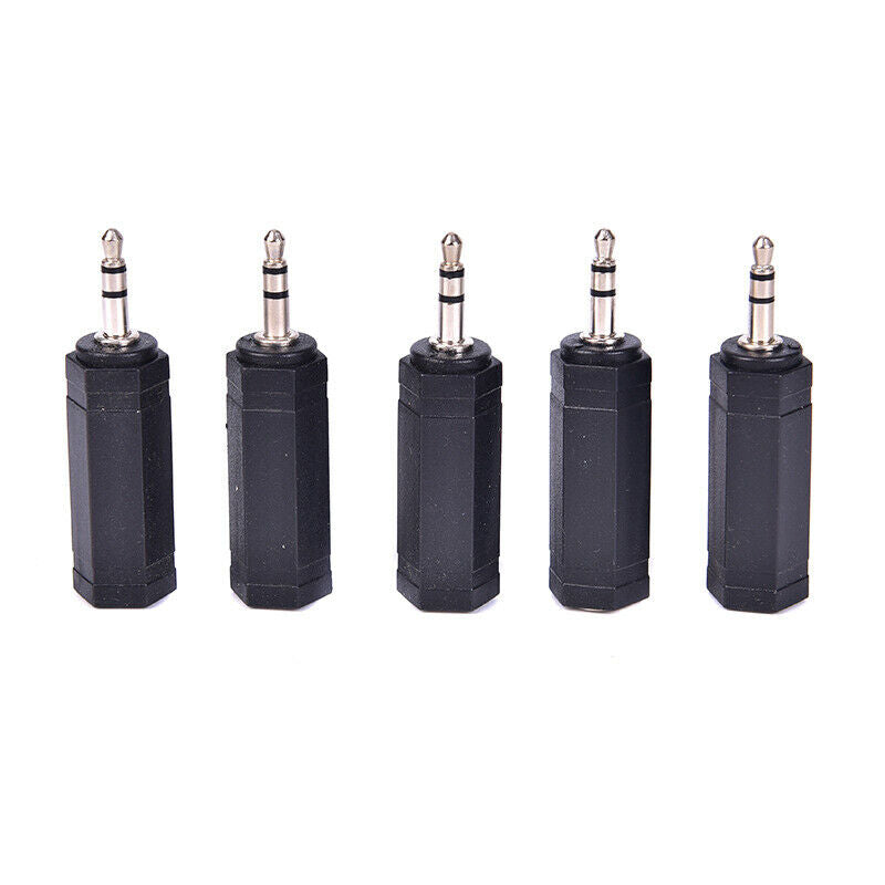 Audio 3.5mm Male to 6.35mm Stereo Adapter Connector ConverterOZ