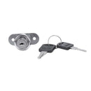 Home Office Door Showcase Cylinder Plunger Lock with 2 Pcs Keys O4F9