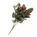 6 Branches Grass Plant Bouquet Artificial Silk Eucalyptus Leaves Home DIY