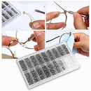 1000Pcs Mini Nails Nut Assortment Repair Tiny Screws Set For Eyeglasses
