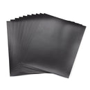 10pcs Rubber Magnet Sheet DIY Photo Picture Cutting Die Black Magnetic Mats