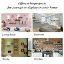 6Pcs 3-Inch Invisible Floating Shelf Brackets, Hidden Shelves Supports, Wal Q4R7