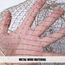 Steel Wire Fishing Cage Outdoor Portable Fish Care Keep Net Fishing Tackle