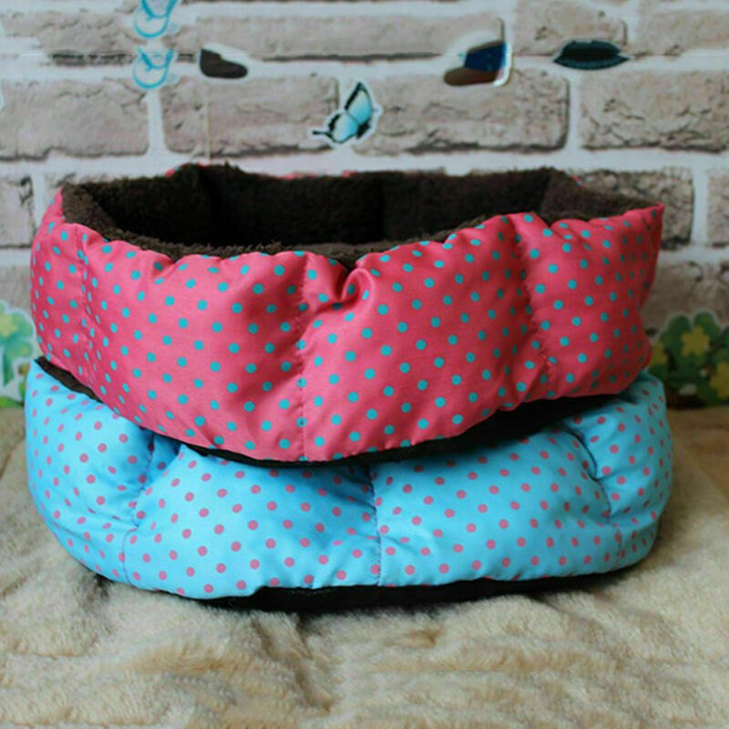 Pet Dog Bed House Pad Washable Kennel Mat Warm Puppy Cat Home Cushion Soft