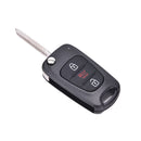 3 Buttons Remote Folding Flip Key Case Fob Shell KIA Soul Rondo Sportage Rio Gw
