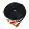 15M 3x RCA Composite Audio Video AV TV Cable Cord for HDTV DVD VCR
