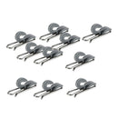 10pcs Impact Release Clips, Baits Protection for Improves Casting Distance