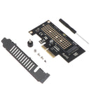 M.2 NVMe Express Card M Key to PCIE 3.0 X4 Adapter External SSD Support 230S Bj