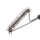 Barbecue Grill BBQ Brush Stainless Steel Wire Bristles Non-stick Cleaning Brush