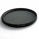 77mm Professional UV CPL FLD Lens Filter Accessory Kit for Canon Nikon Sony DSLR