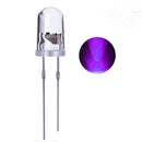 100pcs Ultra Violet UV 5mm 2000mcd LED Lamp Light High Power Chip Beads Bulk