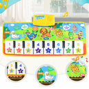Baby Musical Mat with Animal Voice Play Mats Touch Play Game Musical Carpet