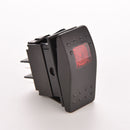 1X Red 12V 20A Waterproof Bar Carling Rocker Toggle Switch LED Light Car Boat LJ
