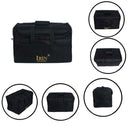 Oxford Fabric Cajon Gig Bag Padded Hand Carry & Shoulder 49 x 30 x 31.9cm Black