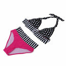 Sexy Womens Swimwear Bikini Set Bandeau Push-Up Bra Padded Swimsuit Beachwe