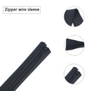 Neoprene Cable Ties Management Sleeve Zipper Wrap Wire Cord Cover Hider