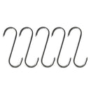5 Pack of Stainless Steel Meat Hook / Utensil Pan Hanger Sausage Hanging Kitchen