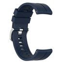 Sports Silicone Watch Band for Huawei Watch GT/GT Active 46mm (Dark Blue) A
