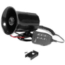 Car Warning Alarm Police Fire Siren Horn PA Louds Speaker Sounds System 6 M4Y9