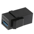 5 Pack USB 3.0 Type A Female to Female Adapter Coupler Changer Connector