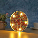 DIY Special-shaped Diamond Painting LED Giraffe Embroidery Table Night Lamp