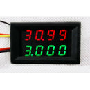 0.28'' Dual Green LED Digital Voltmeter Ammeter Amp Volt Meter Gauge Tester